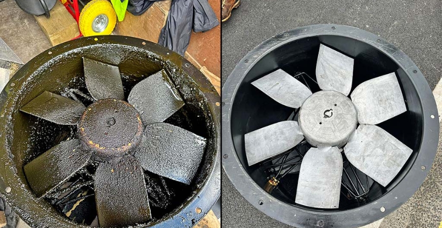 Extraction Fan Cleaing